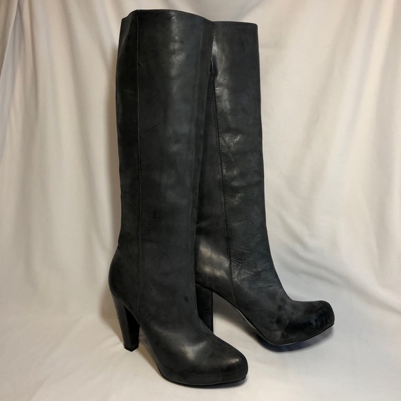 Calvin Klein Tall Heeled Boots - Picture 2 of 14